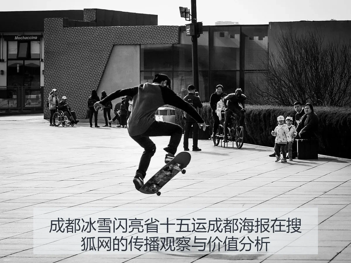 成都冰雪闪亮省十五运成都海报在的传播观察与价值分析